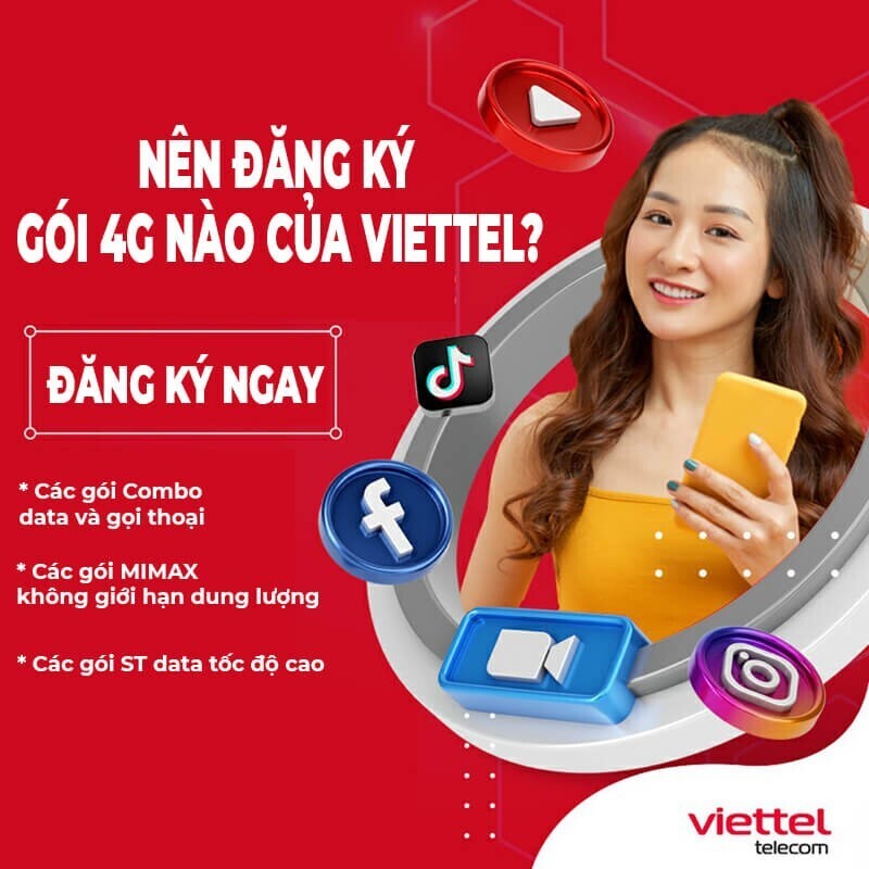 Nên đăng ký gói 4G mạng Viettel nào để truy cập Go88